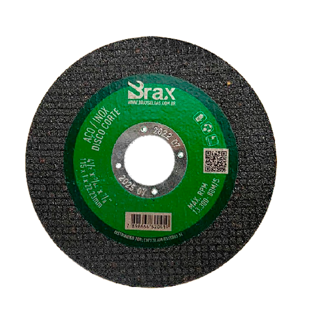 Disco De Corte Para Serra Mármore E Esmerilhadeira Aço Inox 4.1/2Pol 115mm em Oferta na Shopee