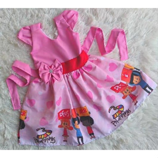 Vestido Temático Simples 3 Palavrinhas