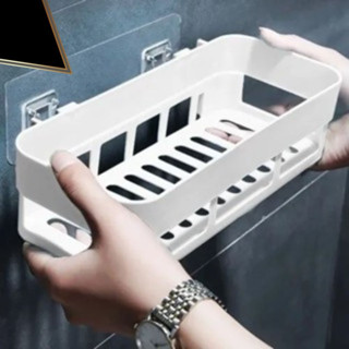 Organizador Porta Shampoo Suporte Adesivo Parede Banheiro/Cozinha