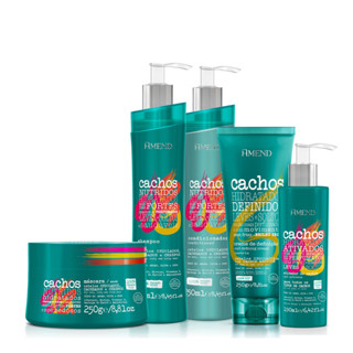 Amend Kit Cachos 4 Passos + Leave-in Cachos Abertos