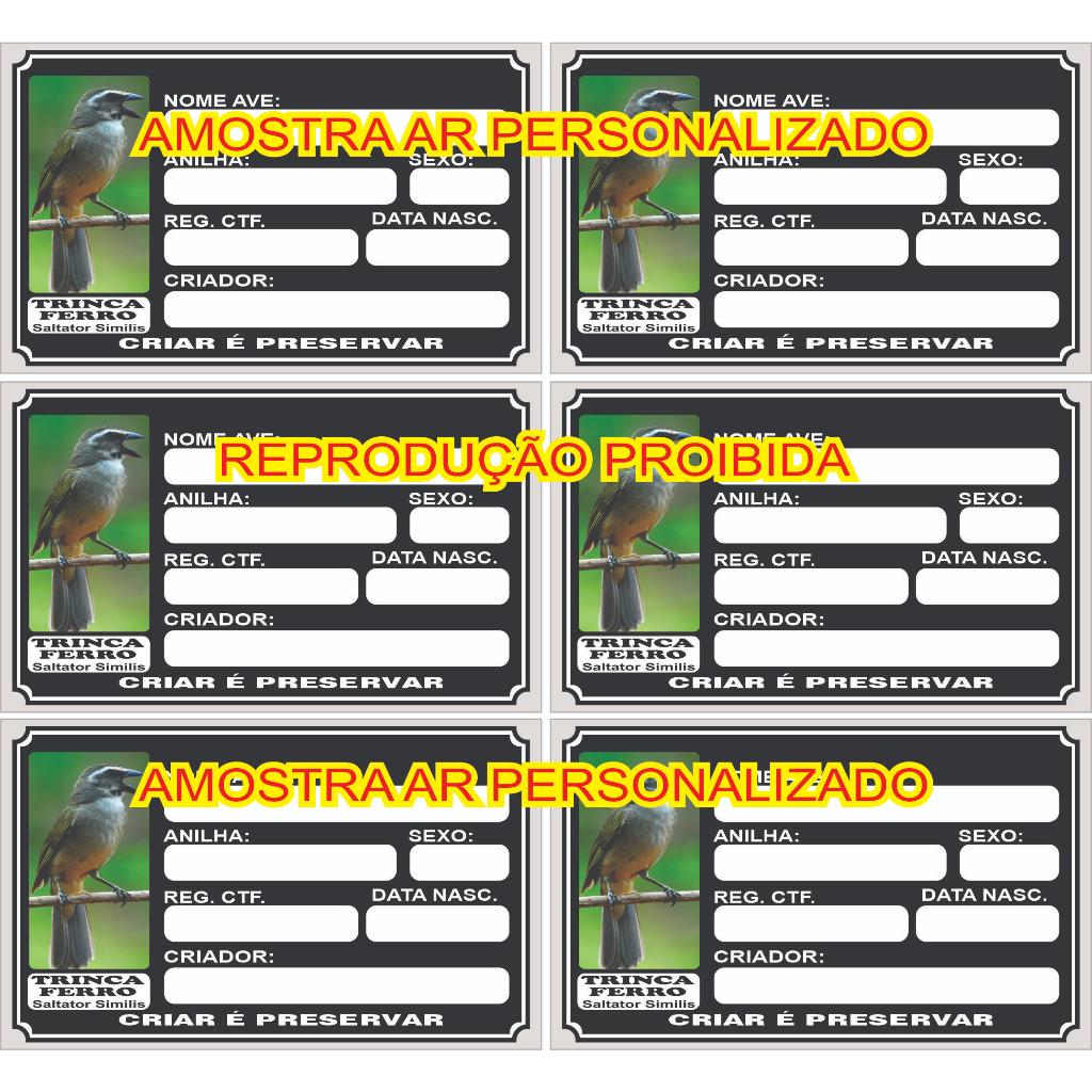 10 Placas De TRINCA FERRO  Melhor Preço Garantido Mod. P10m em Oferta na Shopee