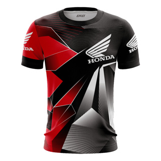 Camisa Camiseta Usual Dryfit Premium Esporte Racing Pilotos Motocross Honda Proteção Uv50+ em Oferta na Shopee
