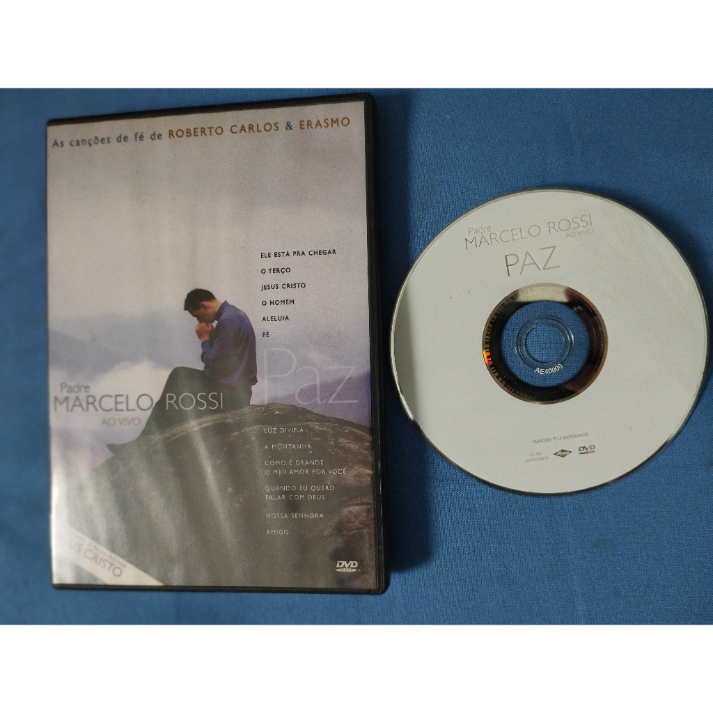 Dvd - Padre Marcelo Rossi - As Canções de Fé de Roberto Carlos