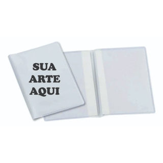 Carteira Despachante Porta Documento Personalizado Uma cor 100 peças em Oferta na Shopee