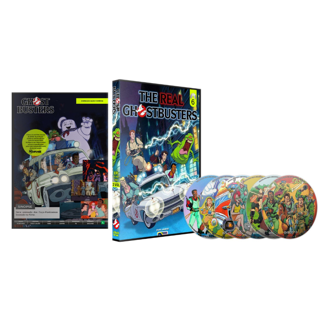 Dvd Desenho Caça Fantasmas: Onde Comprar | BuscaProdutos