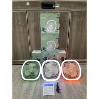 Mini Ventilador Usb Portátil Recarregável com 3 Velocidades