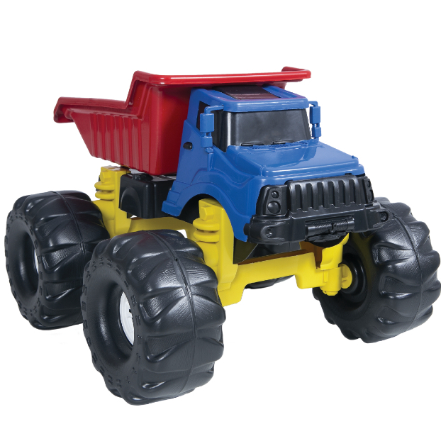 Carro Caminhão Brinquedo Caçambão Bonito, Grande E Realista - Rodas Gigantes em Oferta na Shopee