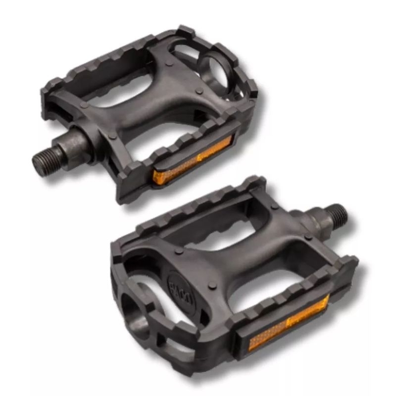 Par de Pedal Para Bike Aro 26 e 24 Metalciclo Bicicletas Rosca Fina
