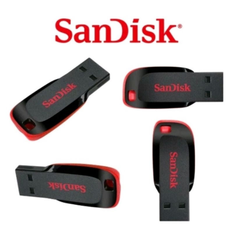 Pen Drive Cruzer Blade USB 2.0 Capacidade 8GB A 64GB