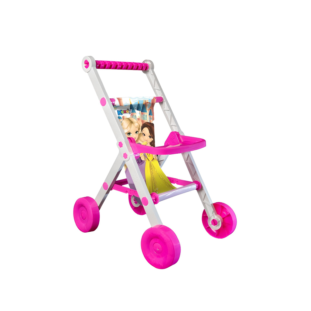 Carrinho de Boneca Das Princesas Dobrável 64cm De Altura - Leia A Descrição em Oferta na Shopee