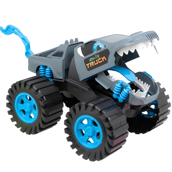 Carro Grande Radical Monster Truck Wolf Com Boca Articulada Que Movimenta Pela Movimentação da Calda - Para Brinquedo em Oferta na Shopee