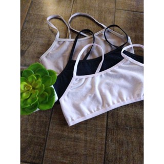 kit 9 top infantil juvenil cotton
