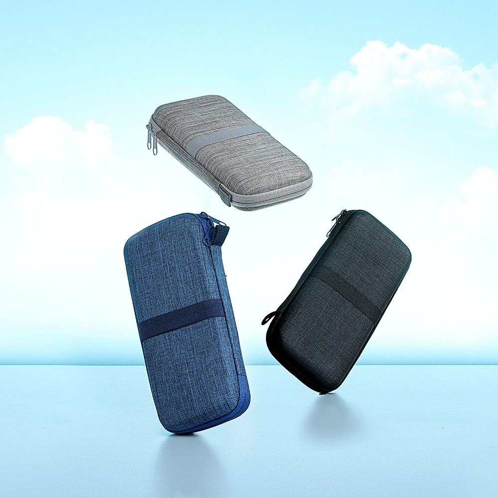 Estojo Case de proteção p/eletrônicos, resistente à água Organizador Fone /Carregador/Cabo/Celular