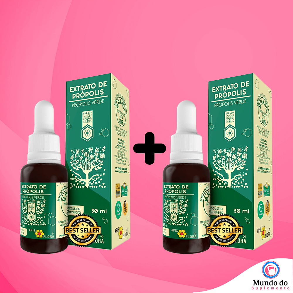 Kit 2x Extrato de Própolis Verde 30ml - Apis Flora