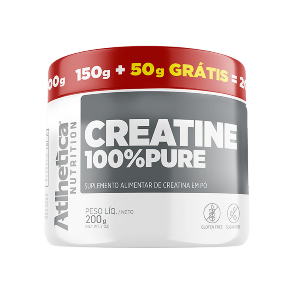 Creatina Pura Creatina Atlhetica 200g 100% Pure Premium