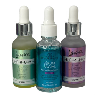 Kit com 3 Sérum Facial dois da Luisance é um da PhalleBeuaty