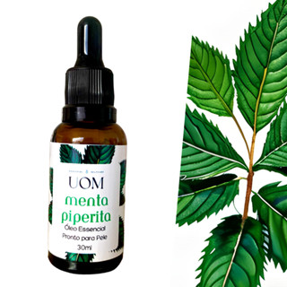 Óleo Essencial Hortelã Pimenta Menta Piperita Para Pele 30ml