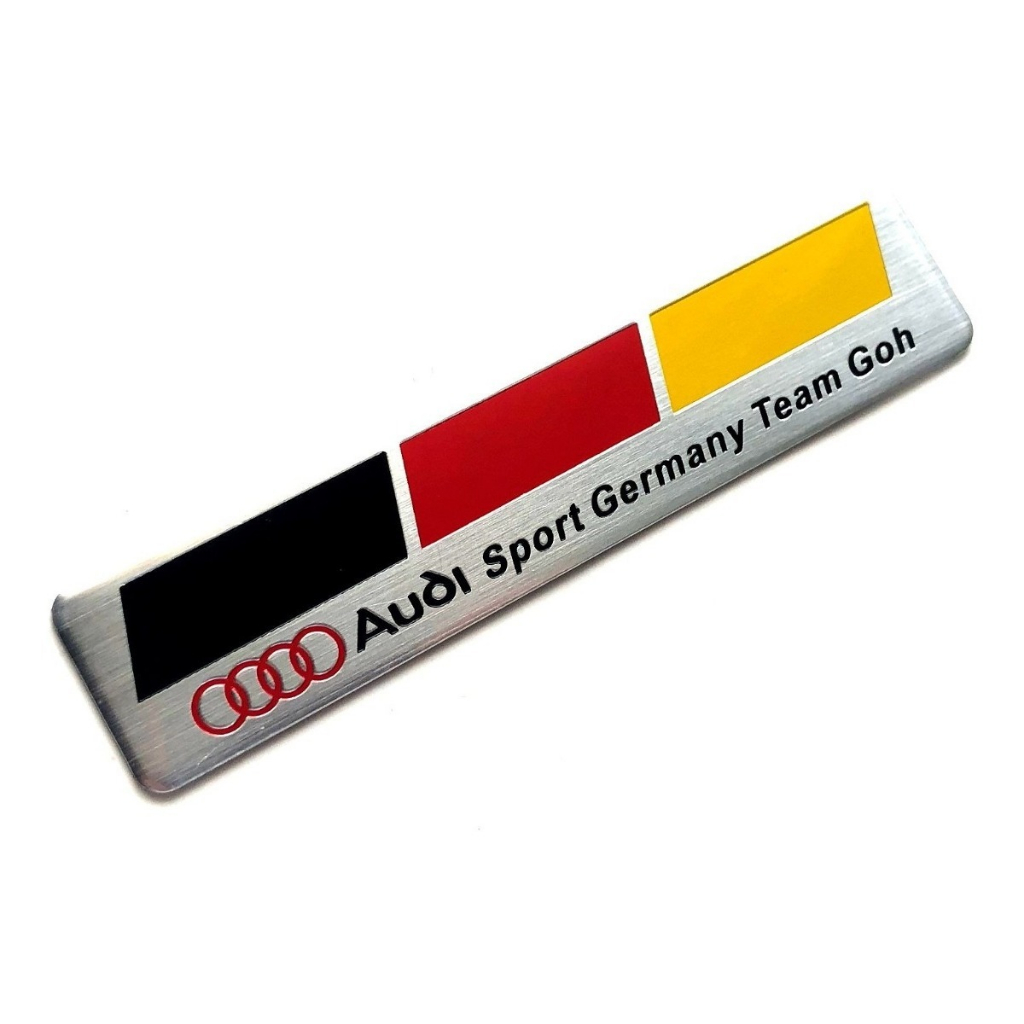 Emblema Audi Sport Team Goh Alemanha - A1 A3 A4 A6 R8