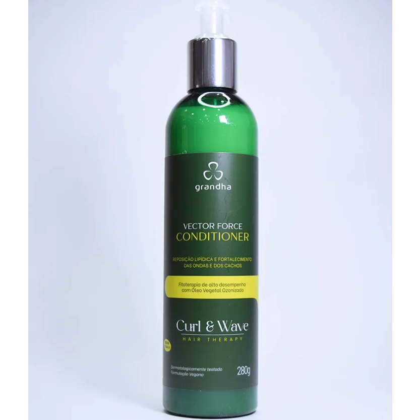 Grandha Condicionador para Cachos e Crespos Vector Force Conditioner Curl & Wave 280 g