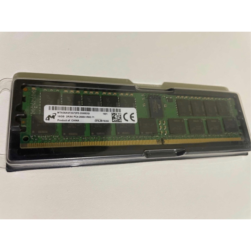 Memória Servidor 16Gb 2Rx4 Ddr4 PC4-2666V Ecc Rdimm DualRank