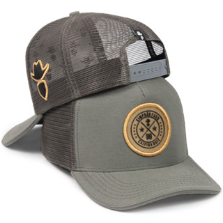 Boné Trucker Country Cowboy Masculino Original Sertanejo Aba Curva Telinha