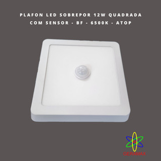 Lâmpada LED 12W com Sensor de Presença Automático Bivolt – Acende Sozinha, Economia de Energia