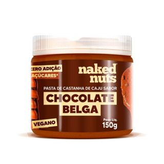 Pasta de Castanha de Caju com Chocolate Belga Crocante (150g) - Naked Nuts