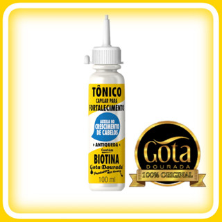 Tônico Capilar Biotina Gota Dourada 100ml