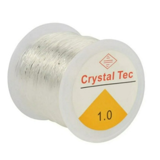 Fio de silicone para pulseira 1.0 mm [100 metros ] ~ C&S BAZAR ~ em Oferta na Shopee