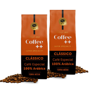 Kit 2 unidades Café Especial em Grãos Clássico Coffee Mais 100% Arábica 2x 250g