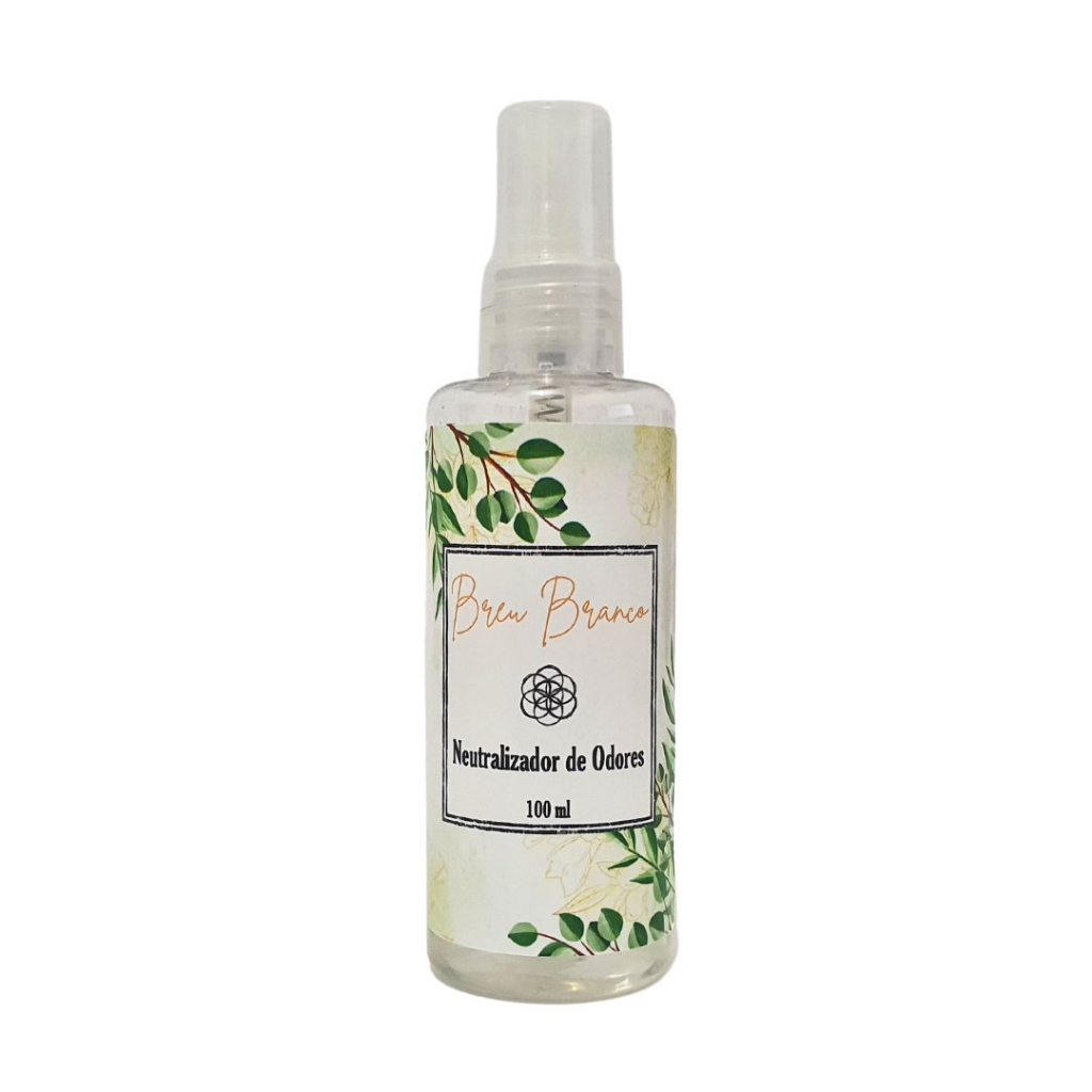 Neutralizador de Odores Breu Branco 100 Ml Tabaco Banheiro Fritura Mofo Lixo