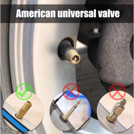 Válvula de pneu bico biquinho para pneu de carro moto bicicleta pito colorido
