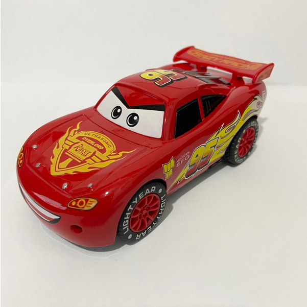 Carrinho de Fricção Relâmpago Mcqueen Carrinho De Ferro