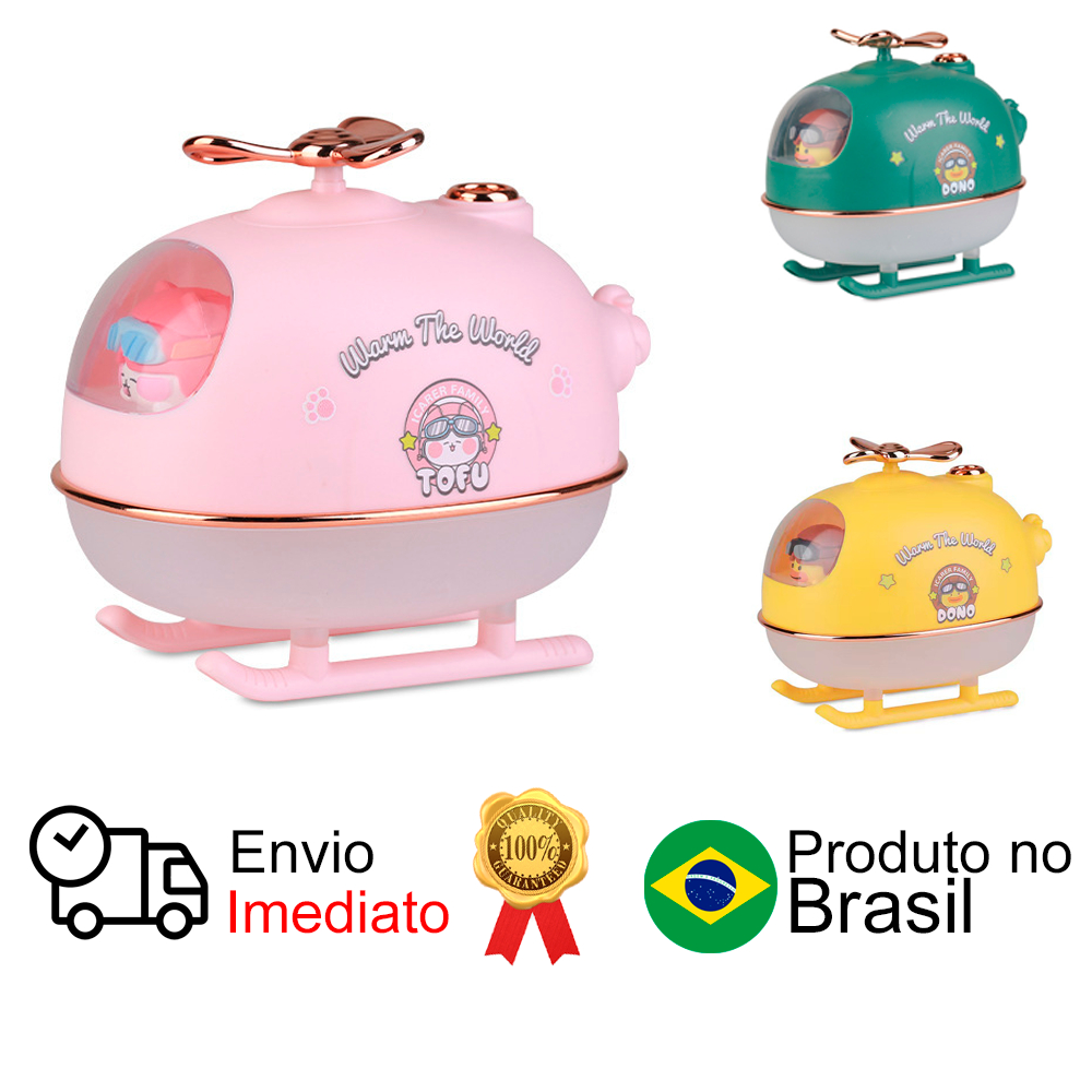 Umidificador de Ar Infantil Ultrassônico Conforto para Bebês 300ml em Oferta na Shopee