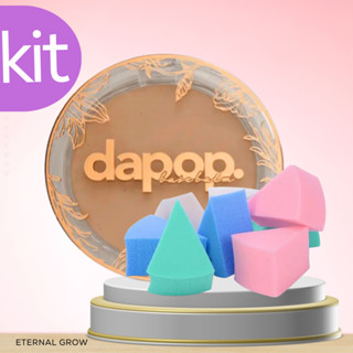 Kit Base Balm Dapop + 8 Esponjas Pizza para Base