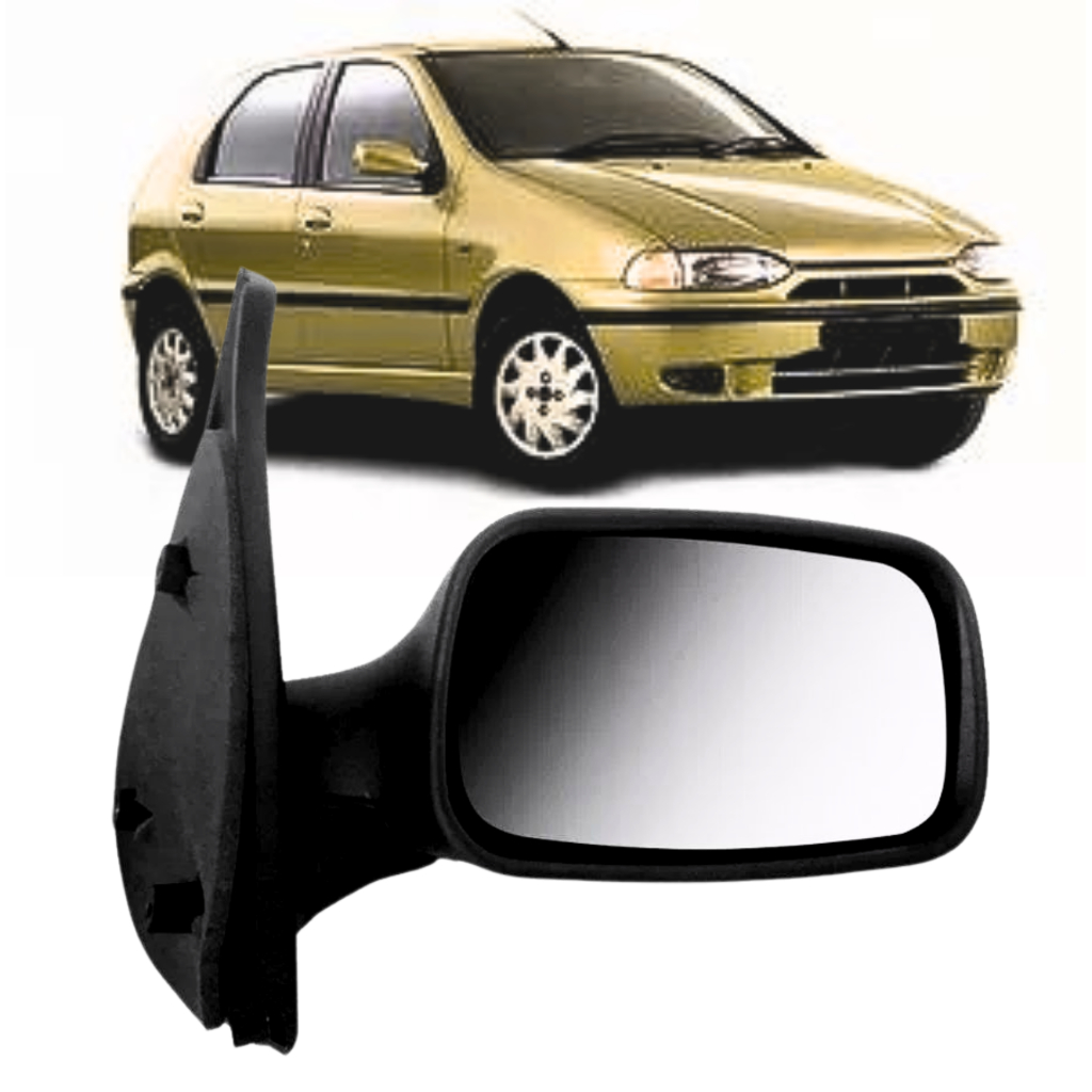 Retrovisor direito Palio e Siena 4 Portas 1996 1997 1998 1999 2000 Sem Controle