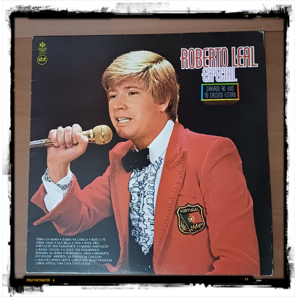 LP Vinil: Roberto Leal – Roberto Leal Especial - Ao vivo Estoril