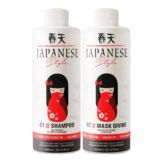 japinha alisamento forte para todo tipo de cabelo progressiva 300ml com f