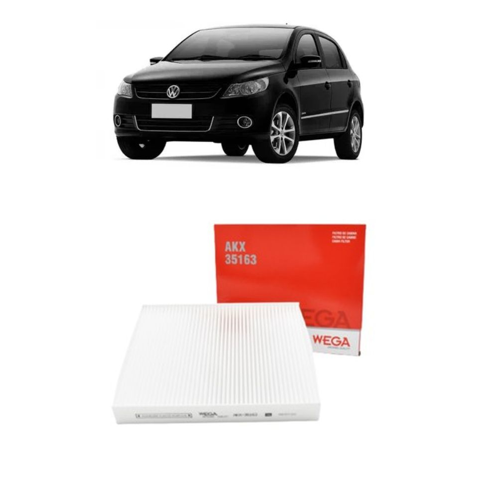 Filtro Ar Cabine GOL 1.0 1.6 City Comfortline Connect Patrulheiro MSI Power Rallye Trendline AKX 35163