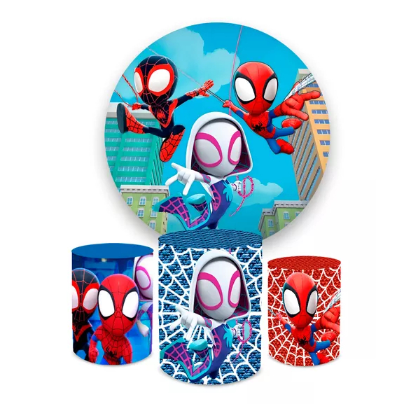 Kit Capas Painel H0mem Ar@nha Baby + Trio Capa Cilindro Veste Fácil