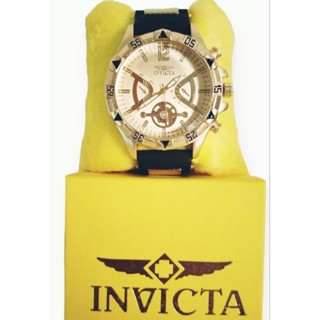Relógio masculino pulseira de borracha dourado preto prata