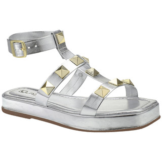 Sandália Papete Feminina Flatform Plataforma Rasteira Lazzlu em Oferta na Shopee