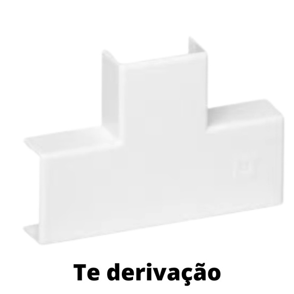 Conexões para Sistema X Branco para canaleta 10X20mm 1 unidade Mec-Tronic