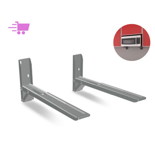 SUPORTE PARA MICROONDAS SBR3.7 PRATA BRASFORMA