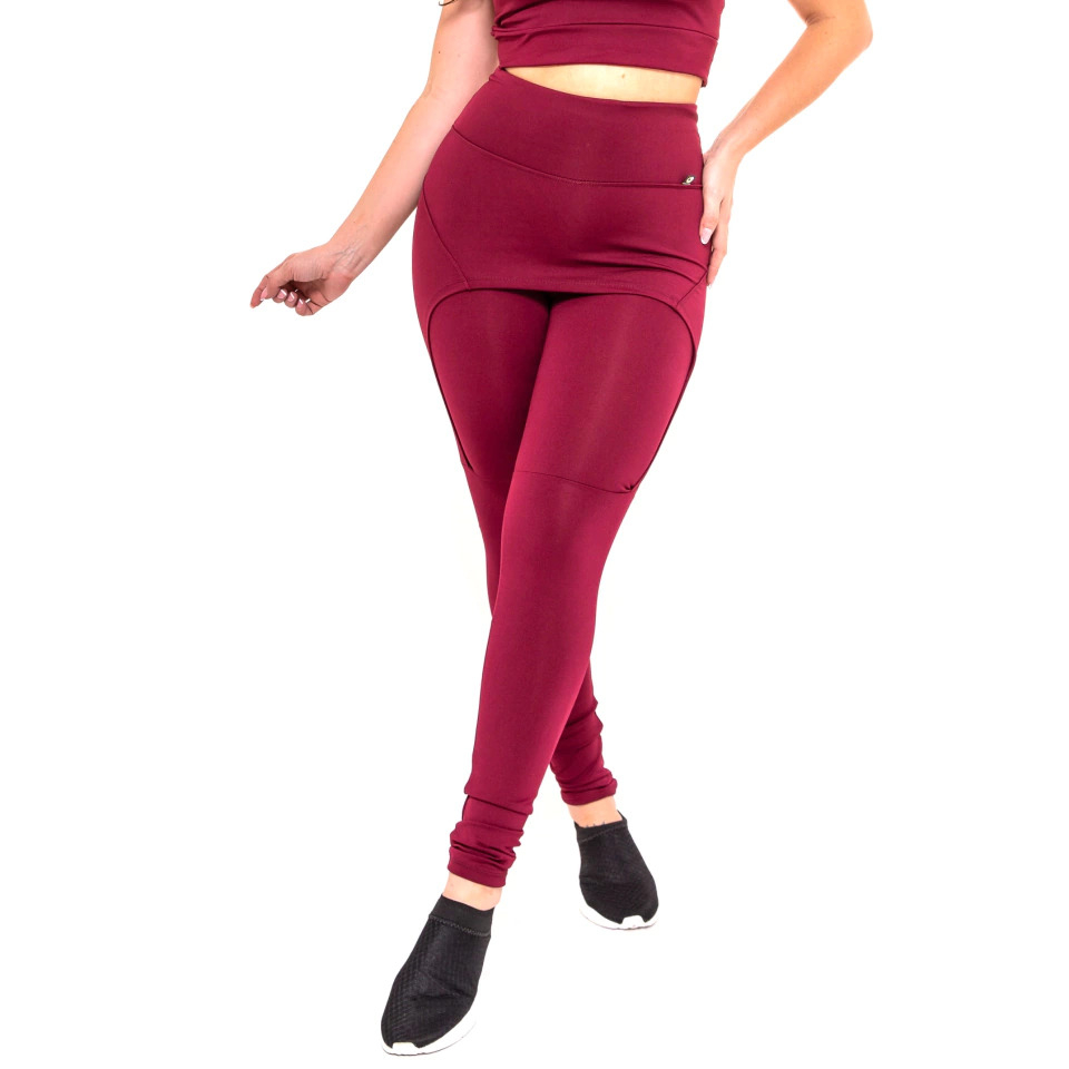 Legging Tapa Bumbum  Fitness Calça Saia Academia Feminina
