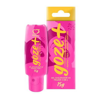 Acelerador de Prazer Feminino Goze Mais 4 em 1 - Gel Excitante 15g - Sexy Fantasy Sex Shop Produtos Adultos