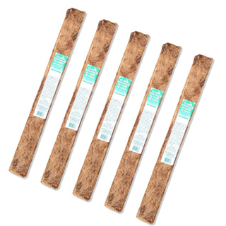 Kit 5 Estacas Xaxim De Fibra Coco Orquídeas Trepadeiras N°2 50 Cm em Oferta na Shopee