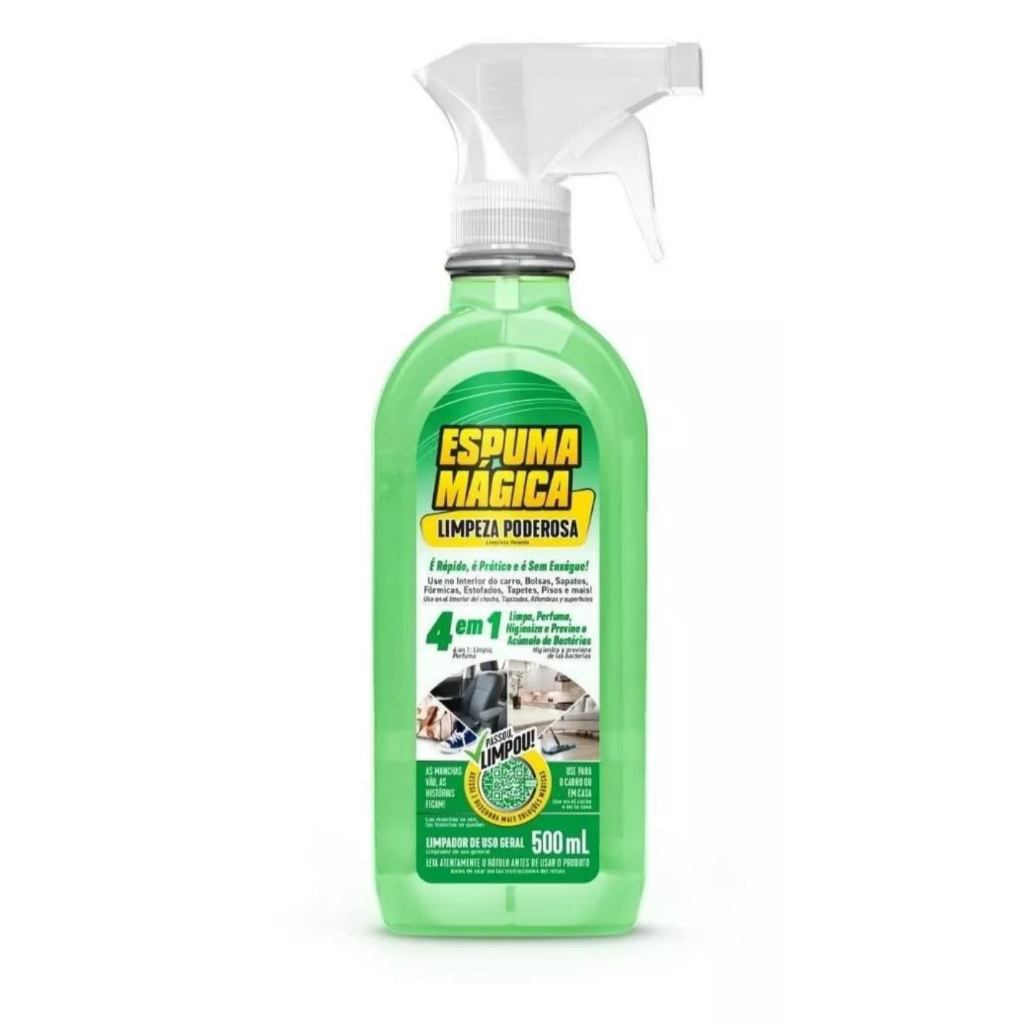 Espuma Magica Removedor Limpador A Seco de uso geral Proauto 500ml spray - FULL