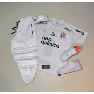 CONJUNTO REFLETIVO CORINTHIANS 2023/2024 (CALÇA E CAMISA)