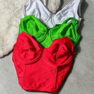 Blusa Cropped Amarração Acetinado